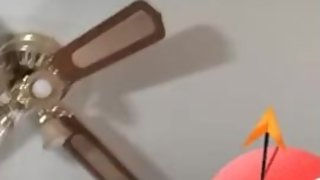 Girlfriend didn't want to take a nap, proceed to speak new language.