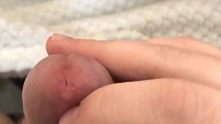 Playing with my precum