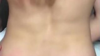 Brunette riding my dick amazing ass