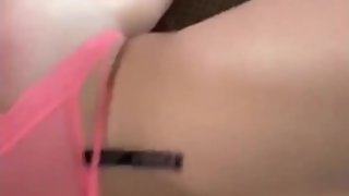 Girl does strip tease then gets DESTROYED, she could barely take it