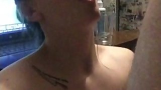 CUMSHOT ON A YOUNG SCHOOLGIRL'S FACE!