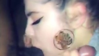 Sexy ex Sucks and Fucks in Car