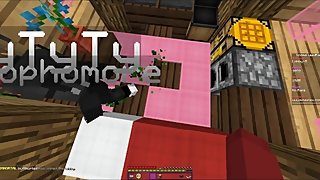 hot minecraft eboy fucks my blocky pussy raw