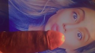 Hate wank with rough Russian talks on beautiful young slut - Cum Tribute