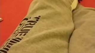 helpless boy struggling in restraints