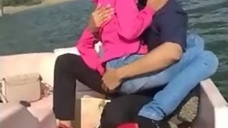 AAP supporter enjoying victory in delhi elections on signature bridge delhi