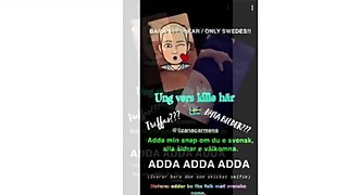 Alla svenska killar addar min snap: lizanacarmens