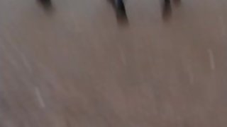 Hot chick in tight jeans great ass