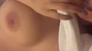 Latina Teen Plays With Herr Perfect Tits