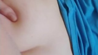 New Slut gets fucked prone then finished with a creampie