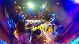 Hairy shredded jew BEATS IT onstage in front of EVERYONE